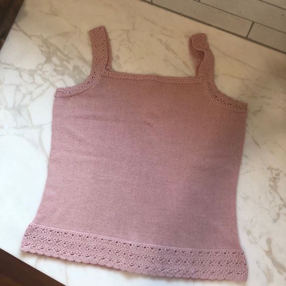 NWT Loft crochet sweater tank - Picture 4 of 6